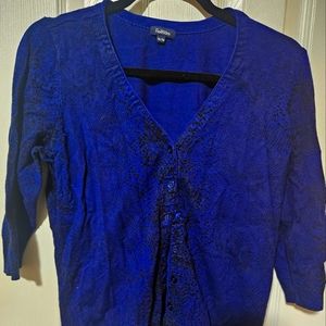Reitmans Snake Skin Print Cardigan